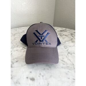 Vortex Optics SnapBack Hat One Size Navy Gray Logo Adjustable